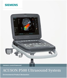 ACUSON P500 - Portable ultrasound 3 probes